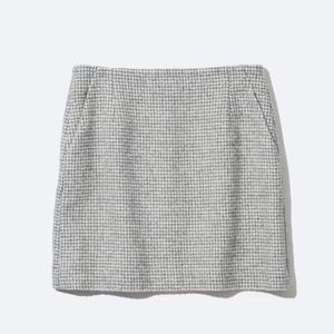 Uniqlo tweed mini skirt, size 6